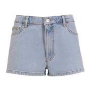 Shorts Chiara Ferragni Collection , Blue , Dames