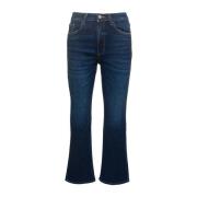 Flared Jeans Icon Denim , Blue , Dames