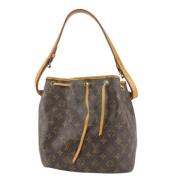 Pre-owned Petit Noe Monogram Bag Louis Vuitton Vintage , Brown , Unise...