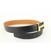 Tweedehands riem Hermès Vintage , Black , Dames