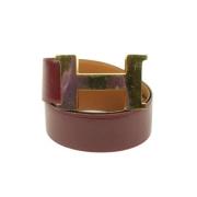 Tweedehands riem Hermès Vintage , Brown , Dames