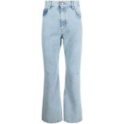 Lichtblauwe Organische Denim Flare Jeans Ernest W. Baker , Blue , Here...