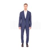 Elegante Jurk Luigi Bianchi Mantova , Blue , Heren