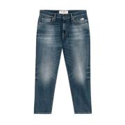 Cropped Jeans Roy Roger's , Blue , Heren