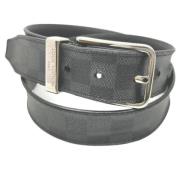 Tweedehands riem Louis Vuitton Vintage , Gray , Dames