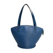 Pre-owned Leather louis-vuitton-bags Louis Vuitton Vintage , Blue , Da...