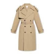 Katoenen trenchcoat Bottega Veneta , Beige , Heren