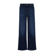 Stijlvolle Denim Jeans Emporio Armani , Blue , Dames