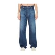 Suisen Wijde Pijp Jeans Kenzo , Blue , Heren