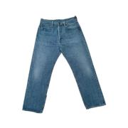 551Z Straight Crop Jeans Levi's , Blue , Heren