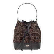 Emmer schoudertas Moschino , Brown , Dames