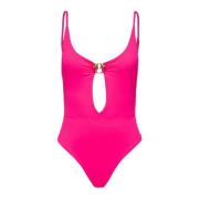 Eendelig badpak Pinko , Pink , Dames