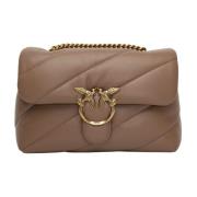 Shoulder Bags Pinko , Beige , Dames