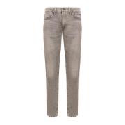 Grijze Katoenen Jeans, Model 710683345 Polo Ralph Lauren , Gray , Dame...