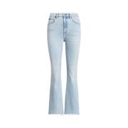Retro Flared Jeans Polo Ralph Lauren , Blue , Dames