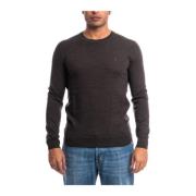 Klassieke Crewneck Sweater Polo Ralph Lauren , Brown , Heren