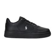 Lage Top Masters Sneakers Polo Ralph Lauren , Black , Heren