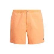 Klassieke Oranje Katoenmix Prepster Shorts Polo Ralph Lauren , Orange ...