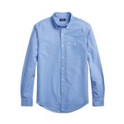 Slim Fit Oxford Overhemd Polo Ralph Lauren , Blue , Heren