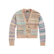 Gedrukte Asymmetrische Korte Cardigan Polo Ralph Lauren , Multicolor ,...