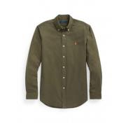 Slim Fit Oxford Overhemd met Geborduurd Logo Polo Ralph Lauren , Green...