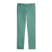 Slim Fit Stretch Chino Broek Polo Ralph Lauren , Green , Heren