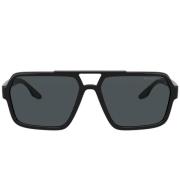 Linea Rossa Sunglasses Prada , Black , Heren