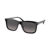 Klieke zwarte zonnebril Prada , Black , Unisex