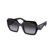 Stijlvolle zonnebrillencollectie Prada , Black , Dames