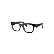 Stijlvolle Optische Bril voor Dagelijks Gebruik Prada , Black , Heren