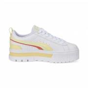 Mayze FS Intert Dames Sneakers - Citroen Wit Puma , White , Dames