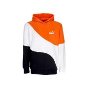 Power Cat Hoodie Collectie Puma , White , Heren