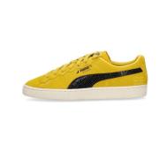 Staple Suede Lage Sneaker voor Heren Puma , Yellow , Heren