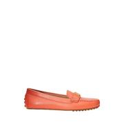 Comfortabele Loafers voor Dames Ralph Lauren , Orange , Dames