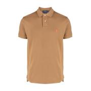 Klassieke Katoenen Polo Ralph Lauren , Brown , Heren