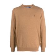 Bruine Sweaters LS CN PP Ralph Lauren , Brown , Heren