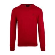 Klassieke Longsleeve Pullover Ralph Lauren , Red , Heren