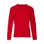 Stijlvolle Lange Mouw Pullover Ralph Lauren , Red , Heren