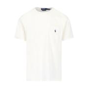 Witte Polo T-shirts en Polos voor Heren Ralph Lauren , White , Heren