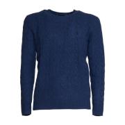 Aviation Gebreide Kleding voor Heren Aw23 Ralph Lauren , Blue , Heren