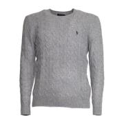 Grijze Gebreide Kleding voor Heren Aw23 Ralph Lauren , Gray , Heren