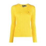 Stijlvolle Sweaters voor Mannen en Vrouwen Ralph Lauren , Yellow , Dam...