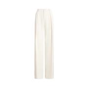Witte Broeken voor Dames Ralph Lauren , White , Dames