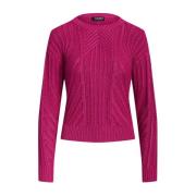 Fuchsia Truien voor Dames Ralph Lauren , Pink , Dames