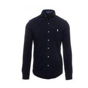 Katoenen Overhemd Ralph Lauren , Blue , Heren