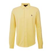 Katoenen Overhemd - Klassiek Model Ralph Lauren , Yellow , Heren