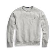 Fleece Crewneck Sweatshirt Ralph Lauren , Gray , Heren