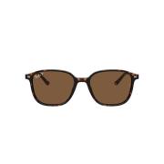 Bruine Gepolariseerde Zonnebril Acetaat Frame Ray-Ban , Brown , Dames