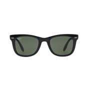 Opvouwbare Wayfarer Zonnebril Ray-Ban , Black , Heren