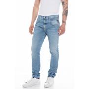 Stijlvolle Straight Jeans Replay , Blue , Heren